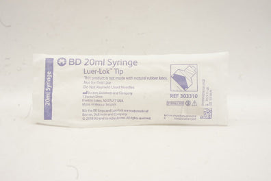 BD 303310 20ml Syringe Luer-Lok Tip